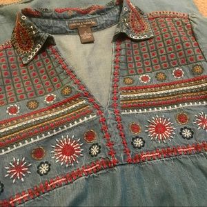 chelsea and theodore denim dress